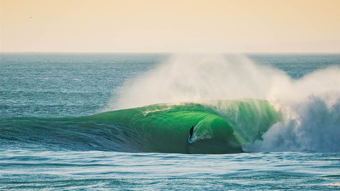 Noah Lane standing tall in Ireland where the green rooms are always greener. Photo: Mackinnon